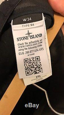 Stone Island Cargo Pants Black 34 Drake 7 Pockets