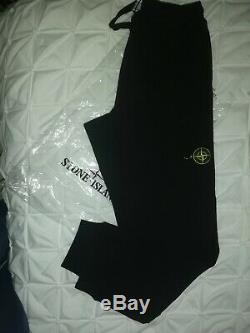 Stone Island Cargo Sweat Pants Black AW19 brand new in factory sleeve