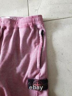 Stone Island Dust Treatment pink pants M 32 sweat track sweatpant black gray