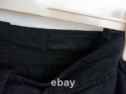 Stone Island Ghost Shadow Project Black Cargo Combat Trousers. 36 Waist