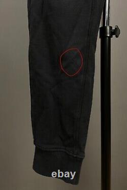 Stone Island Men's Black Cotton Cargo Pants Pockets Combat Trousers Sz M Jogging