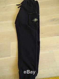 Stone Island Men's Patch Joggers/sweatpants Black Size M / L Bnwt Rrp £185