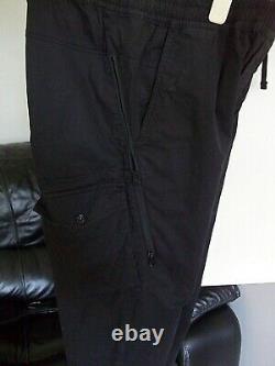 Stone Island Rare Ghost Shadow Project Black Cargo Combat Trousers. 34 Waist