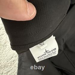 Stone Island Shadow Project Straight Fit Trousers, Black UK 38/34 Size 52