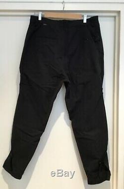 Stone Island Shadow Project side zip pants trousers black size 48 new with tags
