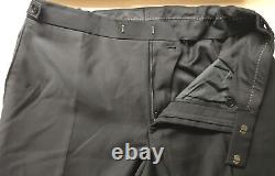 Stunning Balmain Black Wool Trousers. 34W x 32L. (T2111)