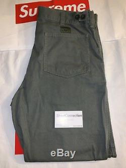 Supreme Flight Pants Size 34 Olive Drab Box Logo Grey Black Red New BNWT