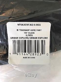 Supreme North Face Expedition Pants Trousers, Black Colourway, Size Small, De
