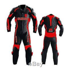 Suzuki Gsxr Motorcycle Leather Suit Motogp Motorbike Leather Jacket Trouser