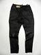 Tigha Bill Black Men's Leather Pants Motor Size 33 M