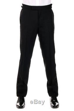TOM FORD New Men black classic Elegant Wool Pants Trousers NWT