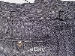 Tom Ford Smart Elegant Slim/tailored Fit Heavy Silk & Mohair Trousers Eu 48 W32