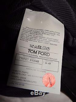 Tom Ford Smart Elegant Slim/tailored Fit Heavy Silk & Mohair Trousers W33/l33