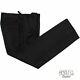 Tom Ford Tuxedo Trousers 36x31 Adjustable In Black Wool-mohair Flat Front Italy
