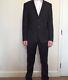 Ted Baker Black Suit Jacket 42l And Trousers Postcard Pattern Jacket Worn Once