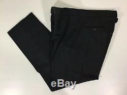 Thom Browne Mens Black Wool Dress Pants Sz 2 Authentic
