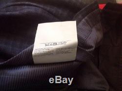 Tom Ford Mens $1100 Black/ Grey Plad 100% Wool Pants Sz. 52/36 Nwtag Swiss