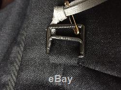 Tom Ford Wool Suit Dress Formal Black Trousers 52R W36 33L Rrp £750