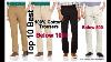 Top 10 Cheap And Best Cotton Trousers For Men Below 1000 Online In India