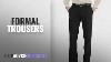 Top 10 Formal Trousers 2018 Ad Av Mens Formal Trouser Saiblack P