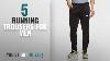 Top 10 Running Trousers For Men 2018 Puma Men S Training Knitted Pants Black White Medium