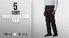Top 10 Suit Trousers For Men 2018 Scott Taylor Black Dinner Suit Trouser St120456 By Suit