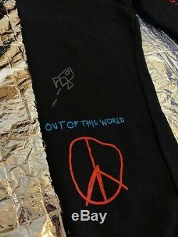 Travis Scott Astroworld World Peace Sweat Pants Large