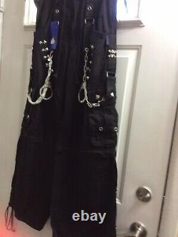 Tripp NYC Baggy Pant Size XS Black With Chains And Stead Gothic New pants