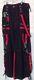 Tripp Nyc Pants Black With Red Stripes Gothic Size Large
