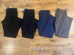 Twillory Pants, Navy, Black, Grey, Blue, 31/32, Tailored Fit, Lot Of 4