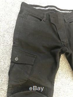 UglyBROS Motorpool Motorcycle Trousers Black Waist Size 34