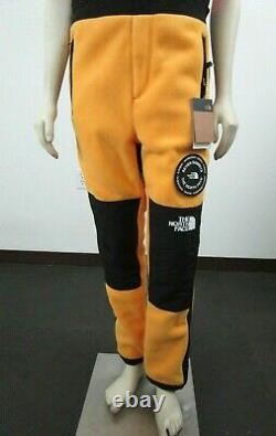 Unisex The North Face 7SE HIM Himalayan Insulated Fleece Suit Bibs Pants Yellow