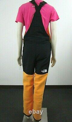 Unisex The North Face 7SE HIM Himalayan Insulated Fleece Suit Bibs Pants Yellow