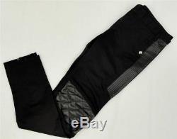 VERSACE Versus Black Slim Biker Trousers Pants Jeans IT48 33 New