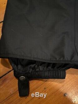 VINTAGE Ralph Lauren Polo Sport RLX Gore-Tex Lined SkI Pants Sz M BLACK