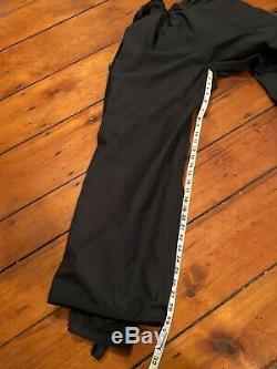 VINTAGE Ralph Lauren Polo Sport RLX Gore-Tex Lined SkI Pants Sz M BLACK