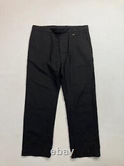 VIVIENNE WESTWOOD WOOL Trousers W36 L26 Black Great Condition Men's