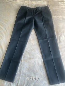 Valentino Mens Black Wool Pants Sz 46/36 US NWT $1535