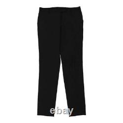 Valentino Trousers 36W 37L Black Wool Blend