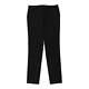 Valentino Trousers 36w 37l Black Wool Blend