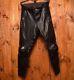 Vanson Usa Leathers Perforated Cafe Racer Motorcycle Biker Leather Pants 34-l