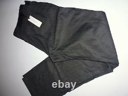 Versace Collection Men's Black Wool Trousers, Size 36