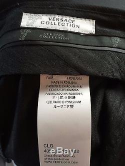 Versace Collection Mens Black Dress Pants Size US 36 Waist $399