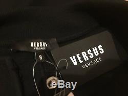 Versus Versace Men's Black Biker Jogging Bottoms Track Trousers S