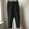 Very Cool Rick Owens Black Astaire Cropped Casual Pants Trouser Sz 48