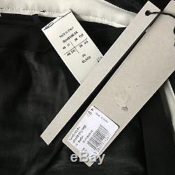 Very Cool RICK OWENS Black ASTAIRE CROPPED Casual Pants Trouser Sz 48