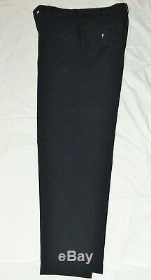 Vintage 1980's Comme des Garcons Black Wool pants