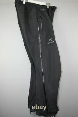 Vintage Arcteryx BETA AR Pant Mens Black GORE-TEX PRO SHELL Size XL