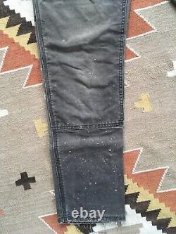 Vintage Carhartt Custom Taper Double-Knee Grunge Work Chore Pants 33x32