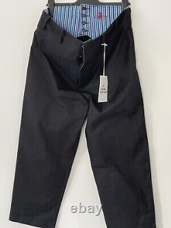 Vivienne Westwood ALIEN Drop Crotch Black Unisex Trousers Size 30W BNWT
